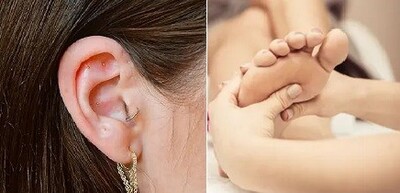 Ear Seeds & Reflexology Combo (1 hour)